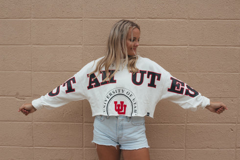 Utah Phipps Split Cropped Longsleeve